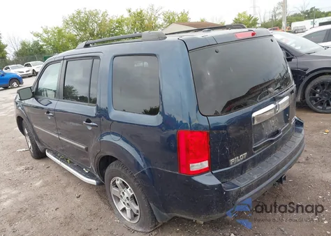 2010 Honda Pilot Touring from USA, damaged, VIN 5FNYF4H9XAB003647